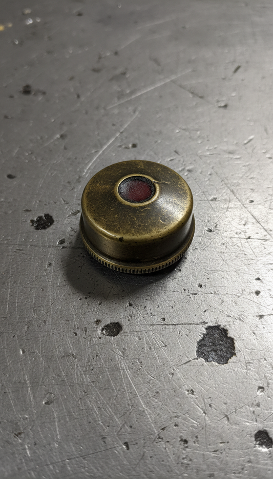 Patina Brass Oil Reservoir Cap