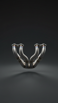 S1000RR titanium exhaust header