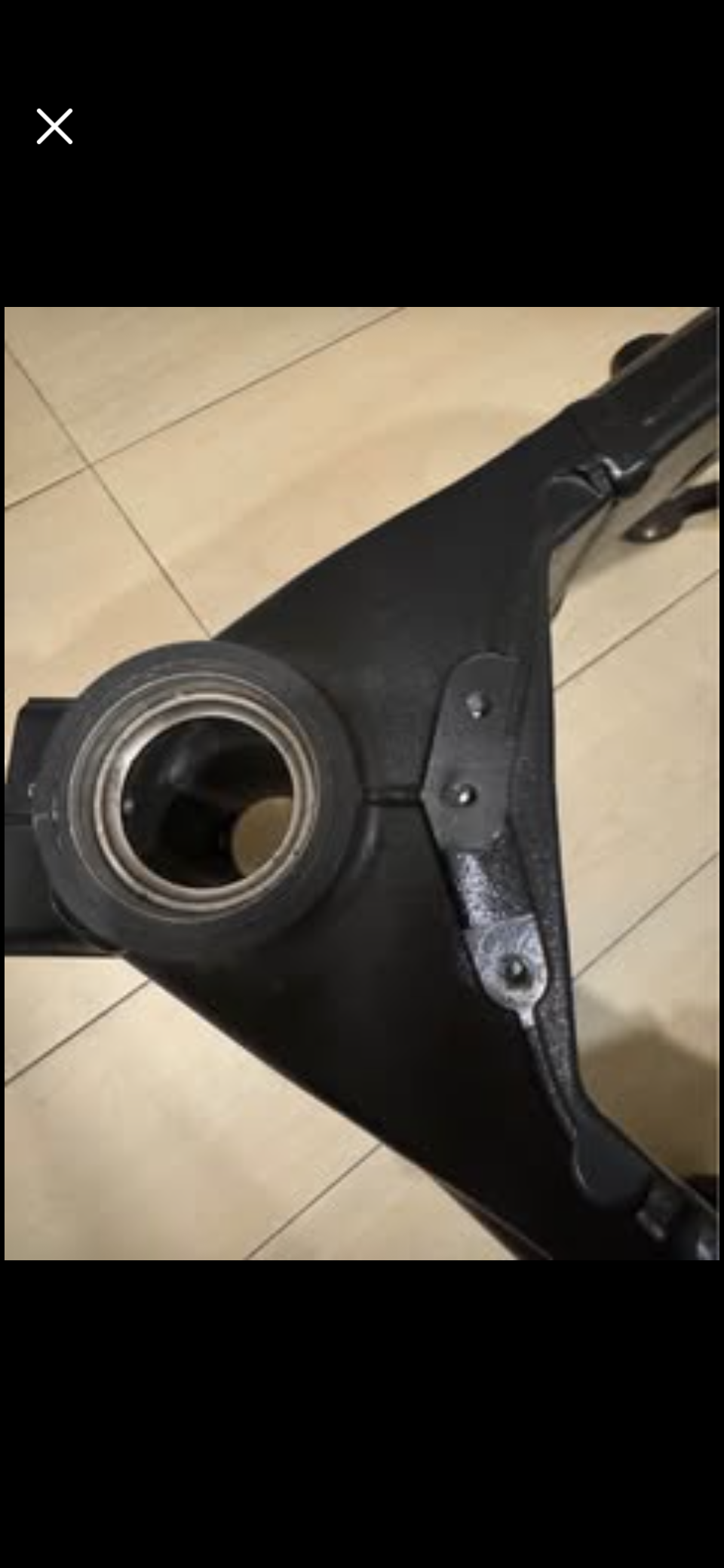 BMW S1000RR Frame (2009–2014) Genuine OEM with VIN – Ex Race Team Spare