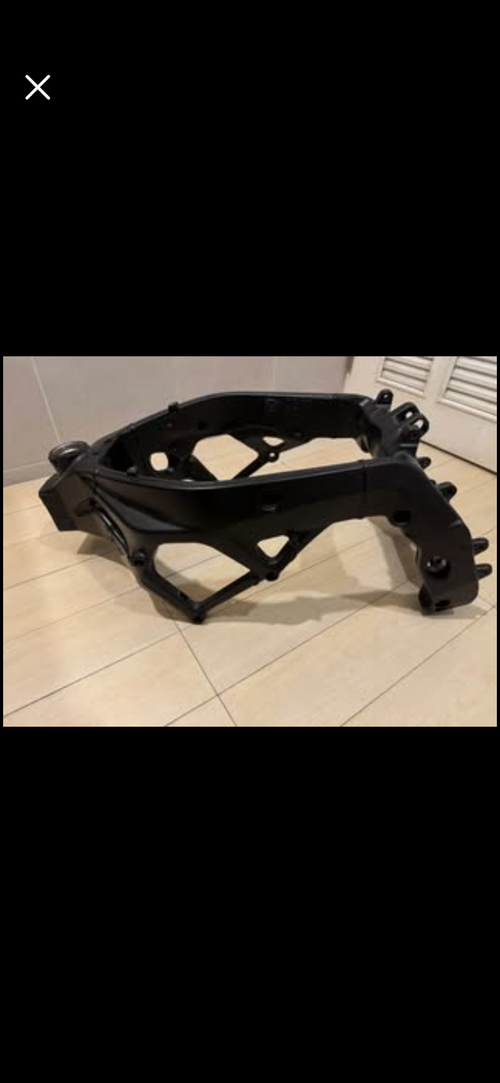BMW S1000RR Frame (2009–2014) Genuine OEM with VIN – Ex Race Team Spare