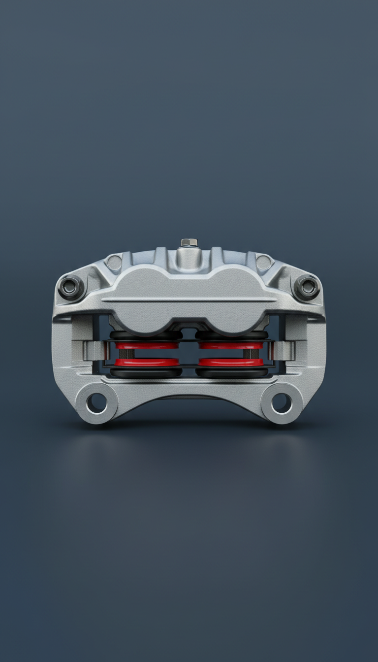 OEM GSXR600 forged brake caliper