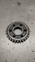 Worn Sprocket With Stamped Numbers